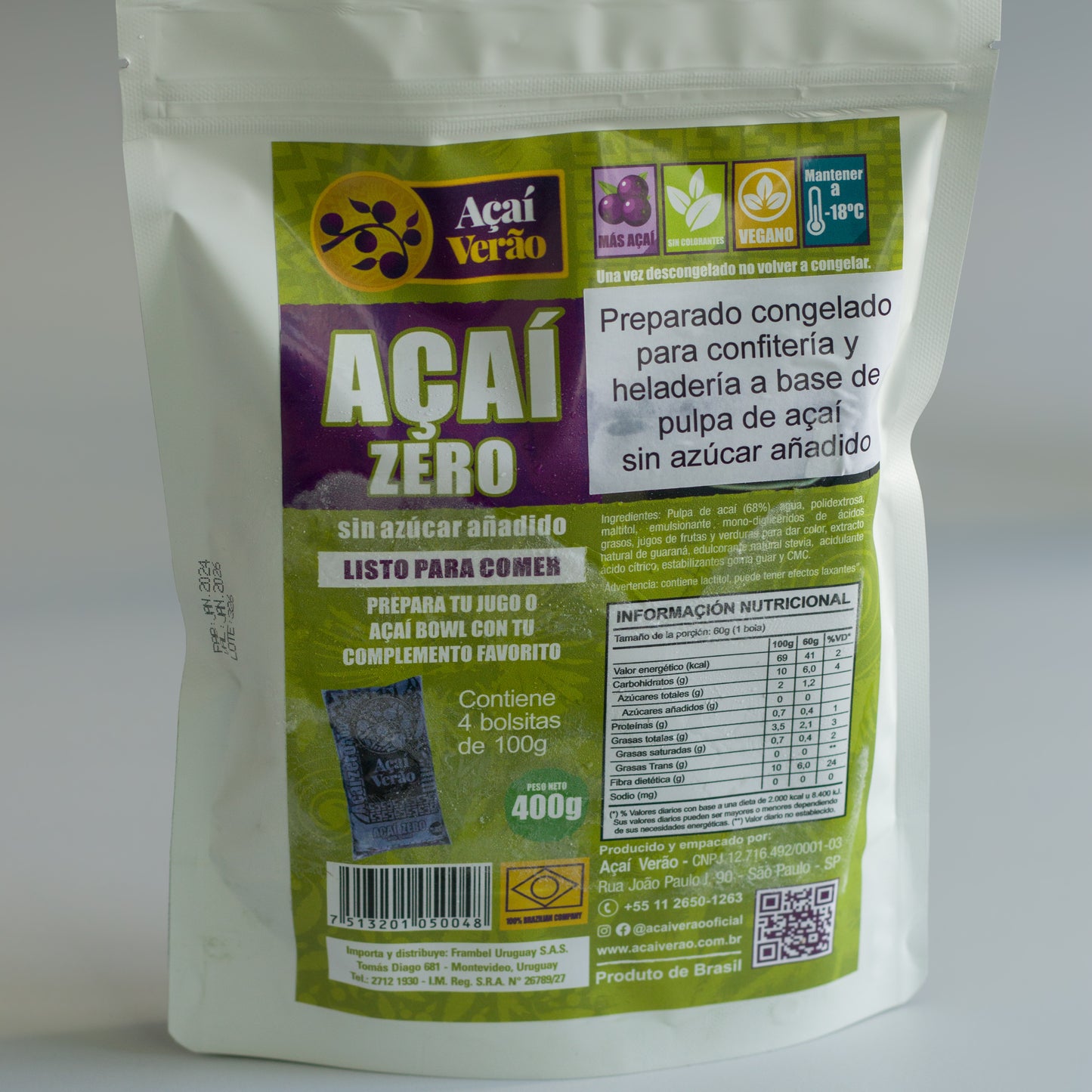 Pulpa de Açaí ZERO